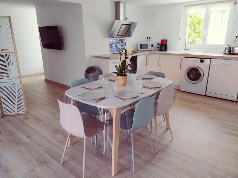 T3 - Appartement Jardin Wissant 6 Personnes Экстерьер фото
