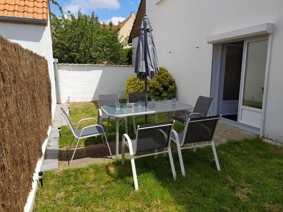 T3 - Appartement Jardin Wissant 6 Personnes Экстерьер фото